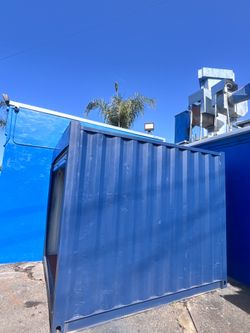 10FT SHIPPING CONTAINER – WIND & WATERTIGHT | HEAVY DUTY STORAGE SHED | CONNEX BOX (ROLL-UP DOOR)