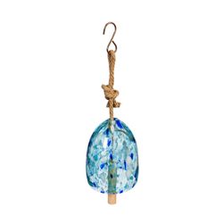 Evergreen Colorful Art Glass Wind Chime