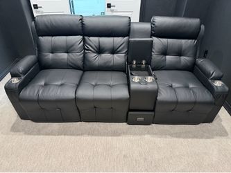 Like new recliner sofa with massager