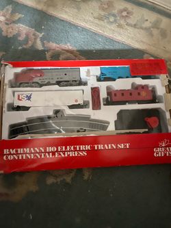 Bachmann HO Electric Train Set Continental Express