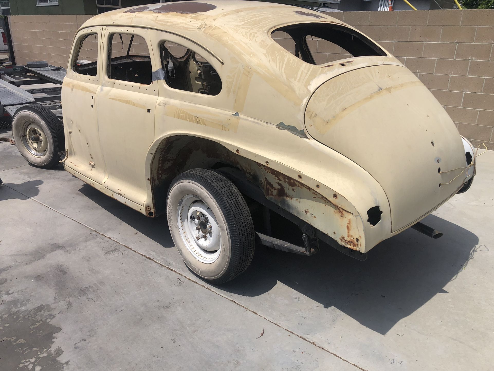 1947 Pontiac Streamliner Parts Car