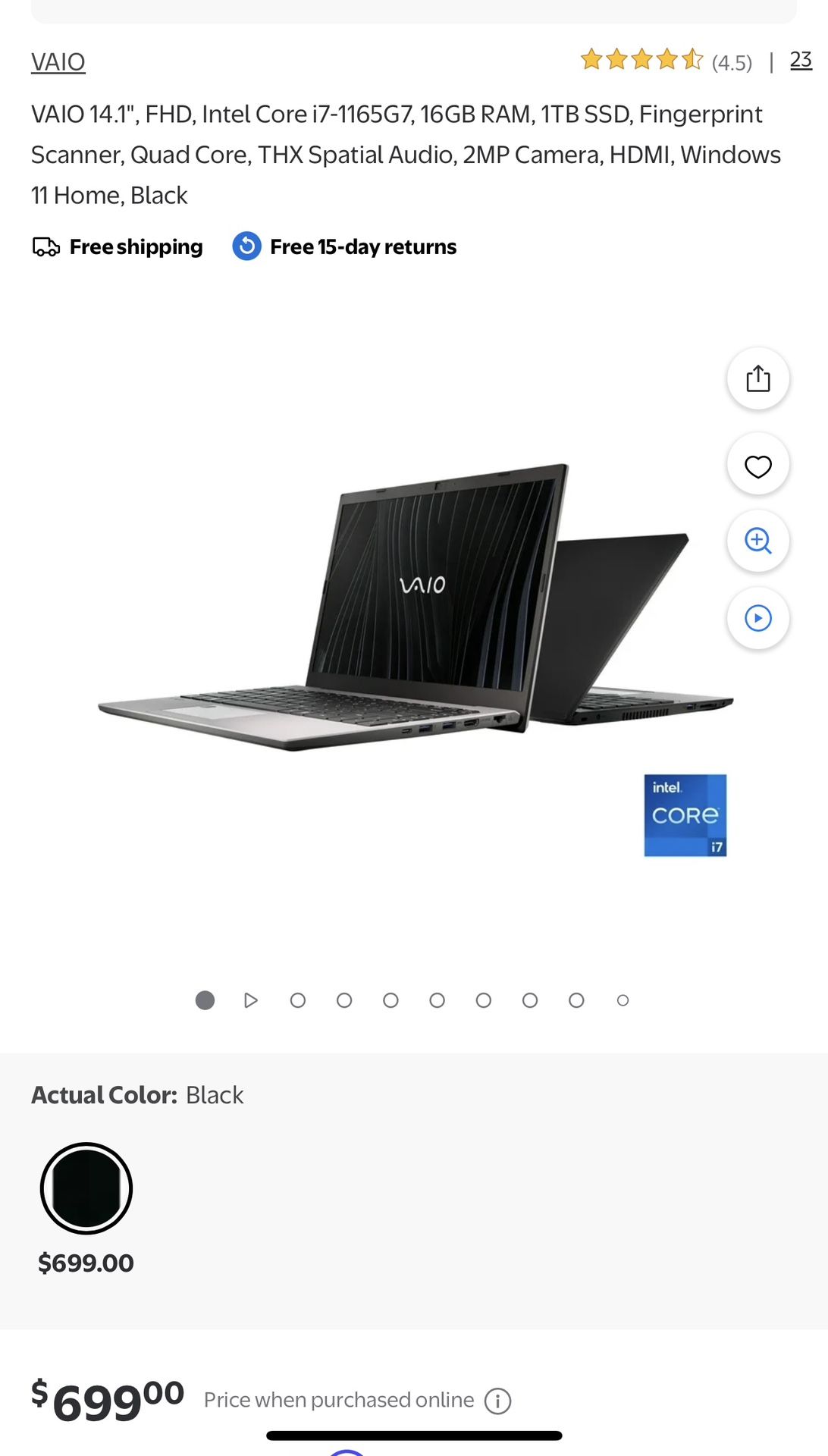 Vaio Laptop 