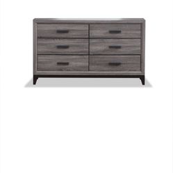 Joss Gray Dresser & Mirror