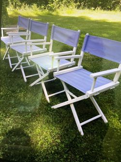 Director Folding Chairs