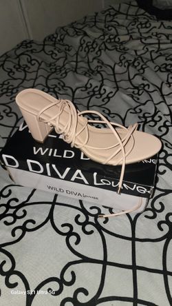 Carina Wrap Heels-Nude