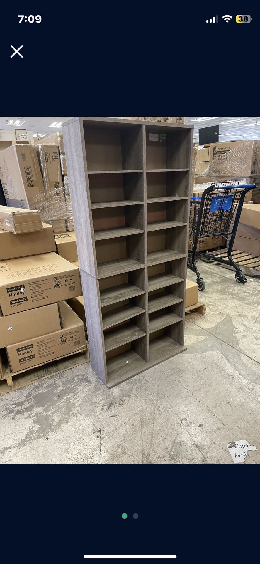 Shoe Rach/ Media Storage