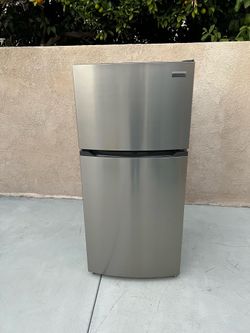 Frigidaire Refrigerator Stainless Steel 14cu ft 28x30x60🚨👍3 MONTHS WARRANTY