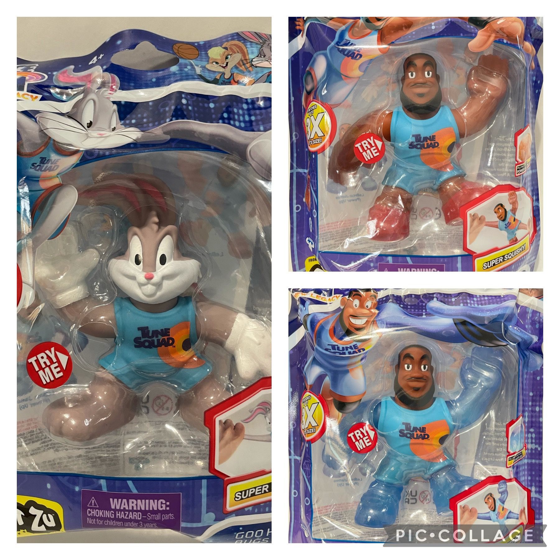 NEW Space Jam A New Legacy Heroes Of Goo Jit Zu Bugs Bunny & Lebron for Sale in Norwalk, CA