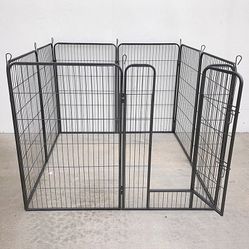 (New in box) $135 Heavy-Duty Pet Playpen Pet Crate Kennel Fence 48” Tall x 32” Wide x 8-Panel