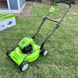 Used Electric Mower And Garden Tools