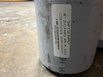 4” Schedule 80 long 45 degree sweep