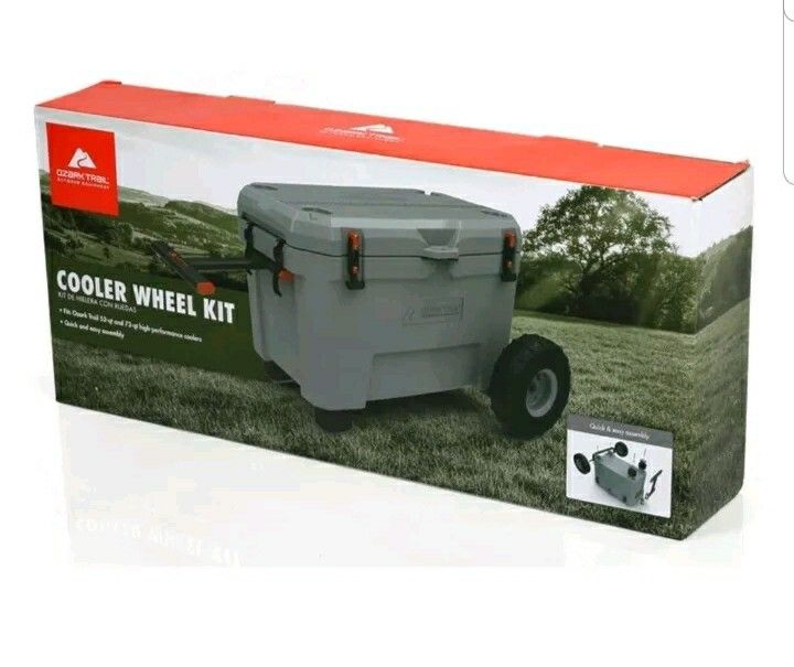 Brand New in Box Ozark Trail Cooler Wheel Kit High Performance