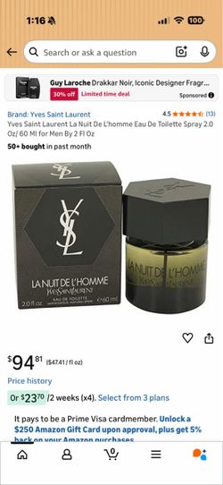 Ysl cologne