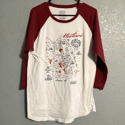Game Of Thrones ‘Westeros’ Long Sleeve Shirt (L)