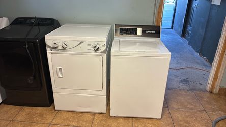 Washer and dryer