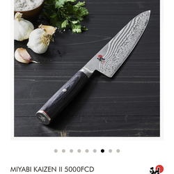 MIYABI KAIZEN II 5000FCD 8-inch, Chef's Knife