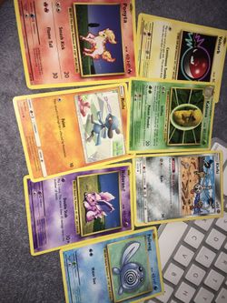 7 Pokemon Trading Cards for $10