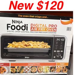 New  in box ninja digital pro air fryer oven  $120  cash only pick up east Palmdale 