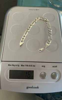 Real Silver Men Bracelet 