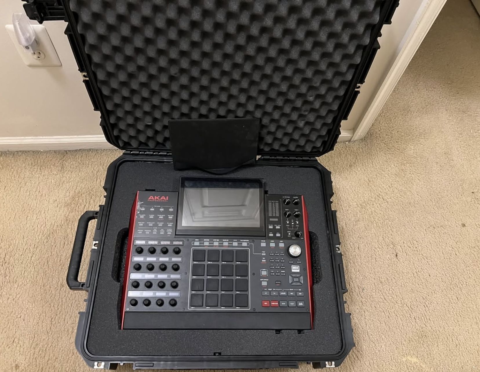 Akai MPC X With Road Case