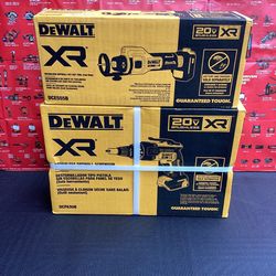 DEWALT XR 20V MAX BRUSHLESS DRYWALL SCREWGUN AND BRUSHLESS DRYWALL CUT-OUT TOOL ( TOOL ONLY )