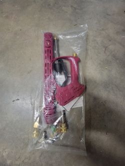 Pressure washer sprayer kit