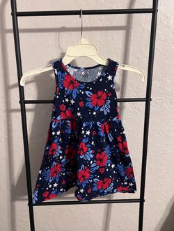 3T Girls’ Jumping Beans Floral Tank Dress