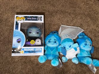 FUNKO POP MADAME LEOTA GLOW DARK 575 DISNEY PARKS EXCLUSIVE HAUNTED MANSION DISNEY PARKS WISHABLES HAUNTED MANSION SERIES