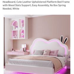 Full Size Girls Bed (in Box)