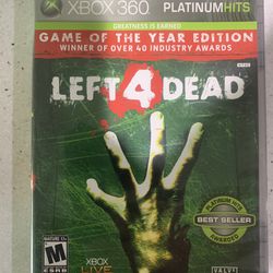 Left 4 Dead For Xbox 360