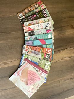 Lot of Knitting/Yarn Magazines