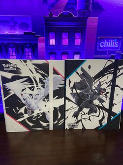 Pokemon Black Bolt White Flare Binders