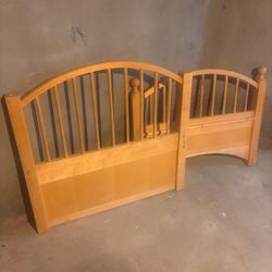 Wood Full Size Bed Frame 