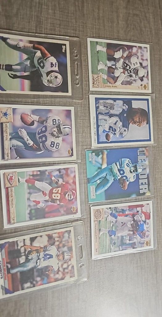 Early 90s NFL Collecting Cards Mint Condition