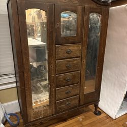 Armoire / Wardrobe with old key
