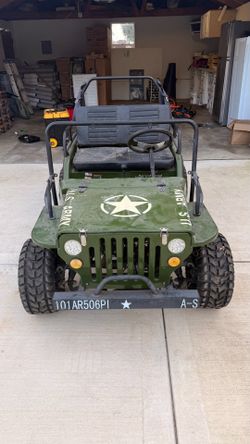 125cc Mini Army Jeep