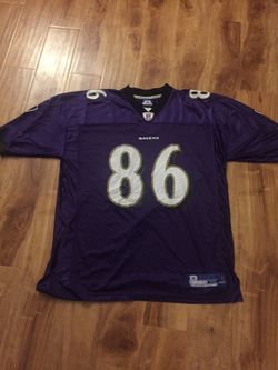 #86 Todd Heap Reebok ravens jersey