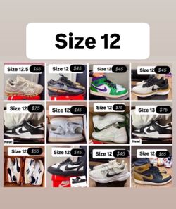 Jordan’s Nikes & more sizes 12 cheap