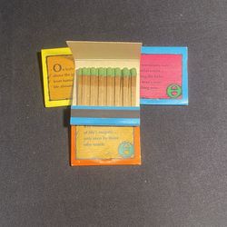 4  1970s vintage Poem matchbooks Ohio Blue king size Lot