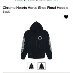 chrome hearts hoodie size S 