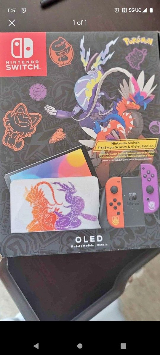 Nintendo Switch Pokemon System OLED