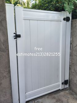 Gate door vinyl