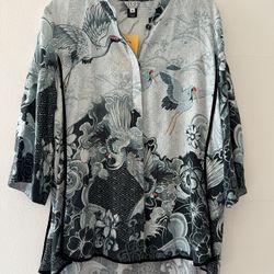 Citron Santa Monica Women’s Blouse Top Tunic