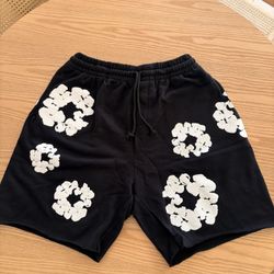 Denim Tears Black Shorts Size L Brand New 