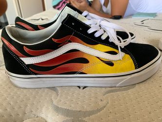 Vans flames size 11.5
