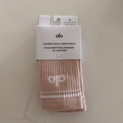 Pink Alo socks 