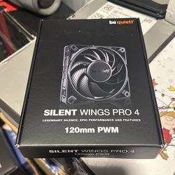 be quiet! Silent Wings Pro 4 120mm PWM 3000 RPM Premium Low Noise Cooling Fan | 4-Pin | BL098