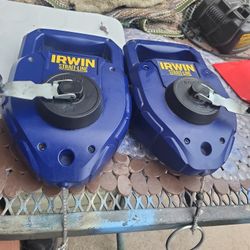 Chalk Handle Carry , Large Thick Line IRWIN  $ 30 For Both, Great Condition,  E Mesa 