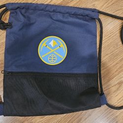 Vintage Denver Nuggets String Backpack