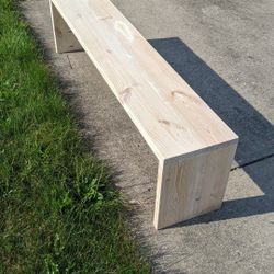 Solid Pine Bench - TV Stand - Entryway Table